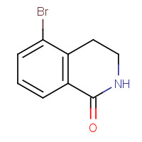 1109230-25-2 5-bromo-3,4-dihydro-2H-isoquinolin-1-one chemical structure