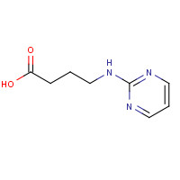 27179-33-5 4-(pyrimidin-2-ylamino)butanoic acid chemical structure