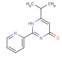 874783-56-9 6-propan-2-yl-2-pyridin-2-yl-1H-pyrimidin-4-one chemical structure