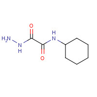 133002-35-4 N-cyclohexyl-2-hydrazinyl-2-oxoacetamide chemical structure