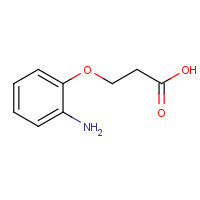 6303-99-7 3-(2-aminophenoxy)propanoic acid chemical structure