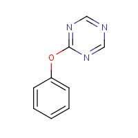 46225-39-2 2-phenoxy-1,3,5-triazine chemical structure
