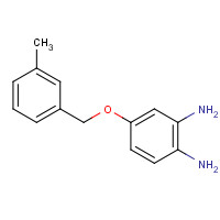 1043424-74-3 4-[(3-methylphenyl)methoxy]benzene-1,2-diamine chemical structure