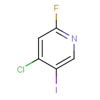 1184914-20-2 4-chloro-2-fluoro-5-iodopyridine chemical structure