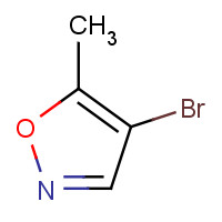 7064-37-1 4-bromo-5-methyl-1,2-oxazole chemical structure