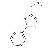 772317-13-2 (2-phenyl-1H-imidazol-5-yl)methanamine chemical structure