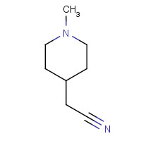 164926-88-9 2-(1-methylpiperidin-4-yl)acetonitrile chemical structure