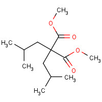 1229311-50-5 dimethyl 2,2-bis(2-methylpropyl)propanedioate chemical structure