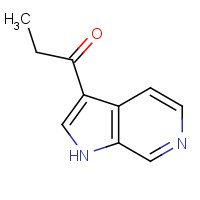1386457-18-6 1-(1H-pyrrolo[2,3-c]pyridin-3-yl)propan-1-one chemical structure