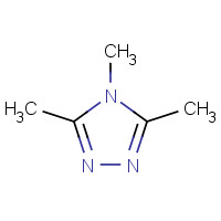 16759-45-8 3,4,5-trimethyl-1,2,4-triazole chemical structure