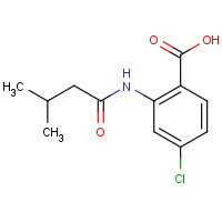 887636-73-9 4-chloro-2-(3-methylbutanoylamino)benzoic acid chemical structure