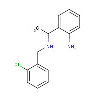 76285-70-6 2-[1-[(2-chlorophenyl)methylamino]ethyl]aniline chemical structure