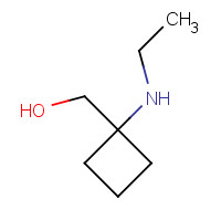 1207754-97-9 [1-(ethylamino)cyclobutyl]methanol chemical structure