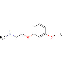 120998-52-9 2-(3-methoxyphenoxy)-N-methylethanamine chemical structure