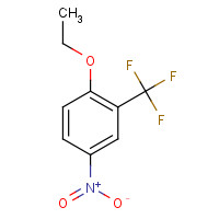 3094-08-4 1-ethoxy-4-nitro-2-(trifluoromethyl)benzene chemical structure