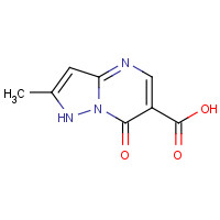 98555-13-6 2-methyl-7-oxo-1H-pyrazolo[1,5-a]pyrimidine-6-carboxylic acid chemical structure