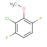 261762-37-2 2-chloro-1,4-difluoro-3-methoxybenzene chemical structure