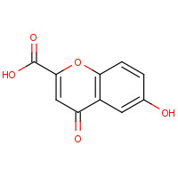 14718-40-2 6-hydroxy-4-oxochromene-2-carboxylic acid chemical structure