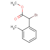 77053-54-4 methyl 2-bromo-2-(2-methylphenyl)acetate chemical structure