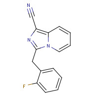 1011528-16-7 3-[(2-fluorophenyl)methyl]imidazo[1,5-a]pyridine-1-carbonitrile chemical structure