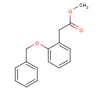 40525-65-3 methyl 2-(2-phenylmethoxyphenyl)acetate chemical structure