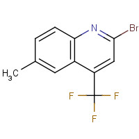 596845-29-3 2-bromo-6-methyl-4-(trifluoromethyl)quinoline chemical structure