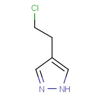 438475-37-7 4-(2-chloroethyl)-1H-pyrazole chemical structure