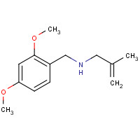 1138019-21-2 N-[(2,4-dimethoxyphenyl)methyl]-2-methylprop-2-en-1-amine chemical structure