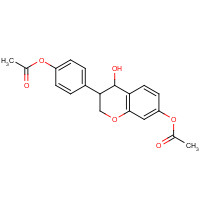 457655-68-4 [4-(7-acetyloxy-4-hydroxy-3,4-dihydro-2H-chromen-3-yl)phenyl] acetate chemical structure