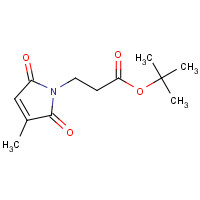 1374666-22-4 tert-butyl 3-(3-methyl-2,5-dioxopyrrol-1-yl)propanoate chemical structure