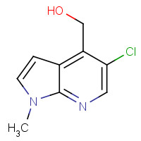 1318255-08-1 (5-chloro-1-methylpyrrolo[2,3-b]pyridin-4-yl)methanol chemical structure