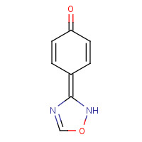 136125-27-4 4-(1,2,4-oxadiazol-3-ylidene)cyclohexa-2,5-dien-1-one chemical structure