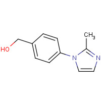 167758-58-9 [4-(2-methylimidazol-1-yl)phenyl]methanol chemical structure