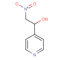 52239-23-3 2-nitro-1-pyridin-4-ylethanol chemical structure