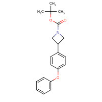 1629889-11-7 tert-butyl 3-(4-phenoxyphenyl)azetidine-1-carboxylate chemical structure