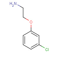 6488-00-2 2-(3-chlorophenoxy)ethanamine chemical structure