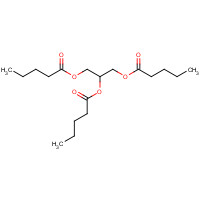 620-68-8 2,3-di(pentanoyloxy)propyl pentanoate chemical structure