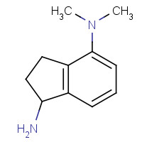 876408-57-0 4-N,4-N-dimethyl-2,3-dihydro-1H-indene-1,4-diamine chemical structure