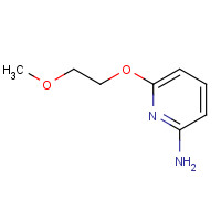 1219122-32-3 6-(2-methoxyethoxy)pyridin-2-amine chemical structure