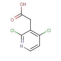 1173917-28-6 2-(2,4-dichloropyridin-3-yl)acetic acid chemical structure