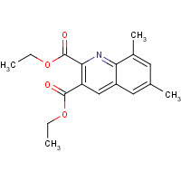 948289-08-5 diethyl 6,8-dimethylquinoline-2,3-dicarboxylate chemical structure