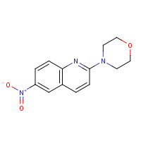 648423-86-3 4-(6-nitroquinolin-2-yl)morpholine chemical structure