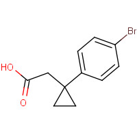 847359-06-2 2-[1-(4-bromophenyl)cyclopropyl]acetic acid chemical structure