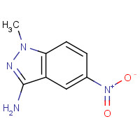 73105-48-3 1-methyl-5-nitroindazol-3-amine chemical structure
