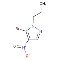 1429309-51-2 5-bromo-4-nitro-1-propylpyrazole chemical structure