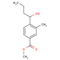 1393125-72-8 methyl 4-(1-hydroxybutyl)-3-methylbenzoate chemical structure