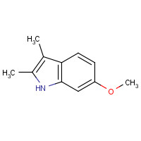 58176-56-0 6-methoxy-2,3-dimethyl-1H-indole chemical structure