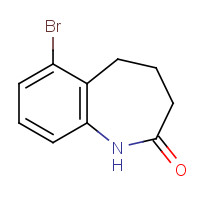 6729-30-2 6-bromo-1,3,4,5-tetrahydro-1-benzazepin-2-one chemical structure