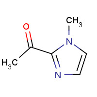 85692-37-1 1-(1-methylimidazol-2-yl)ethanone chemical structure