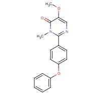 1333240-08-6 5-methoxy-3-methyl-2-(4-phenoxyphenyl)pyrimidin-4-one chemical structure